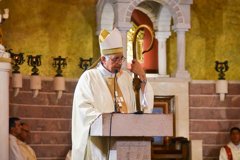Mons. Mazzitelli en la Misa Crismal: «El ministerio sacerdotal consiste en vivir en la amistad con Jesús»