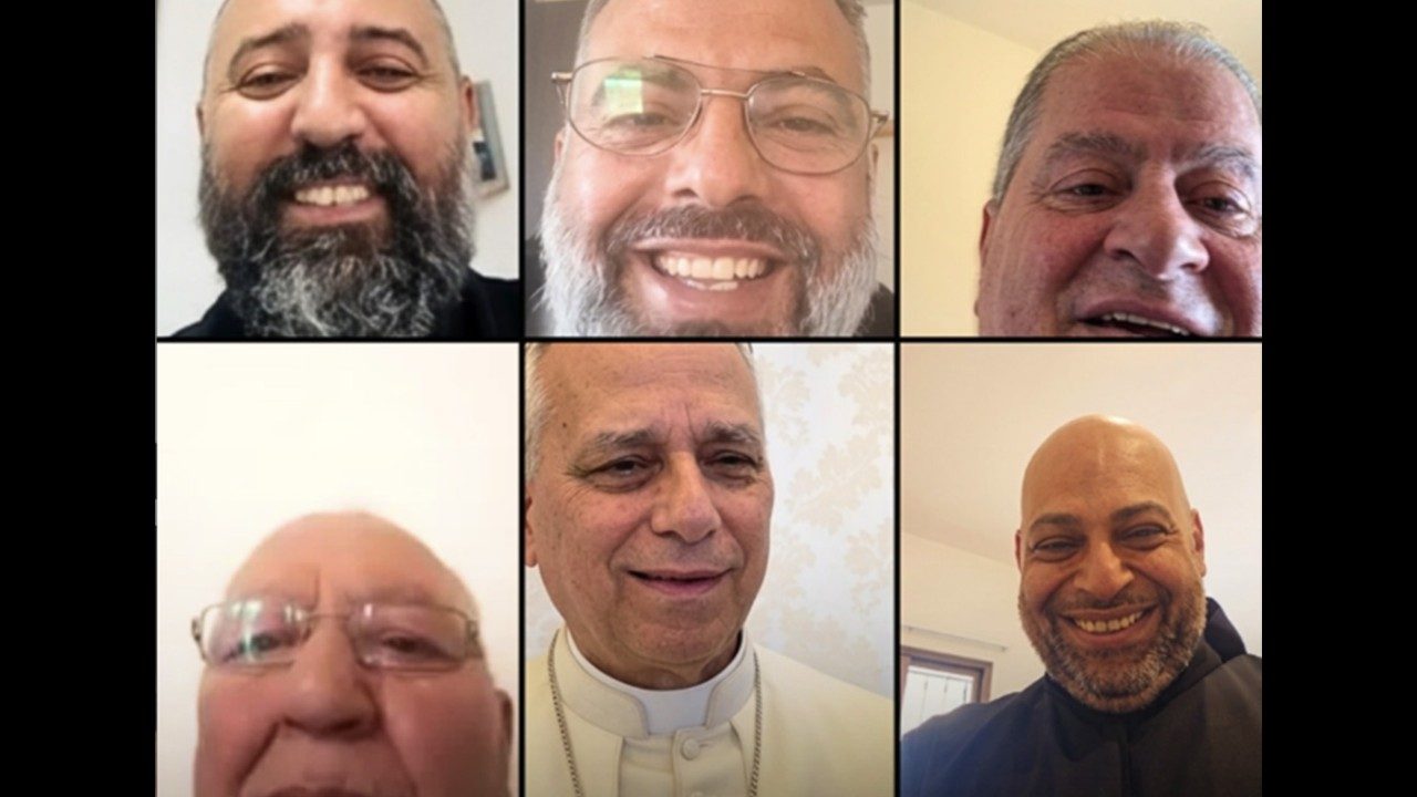 El Papa realiza una videollamada a los sacerdotes del sur del Líbano