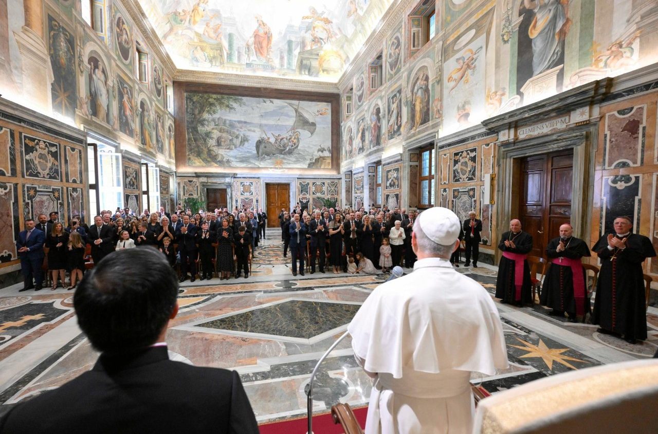 León XIV a la Papal Foundation: Instrumentos de paz, promotores del verdadero desarrollo