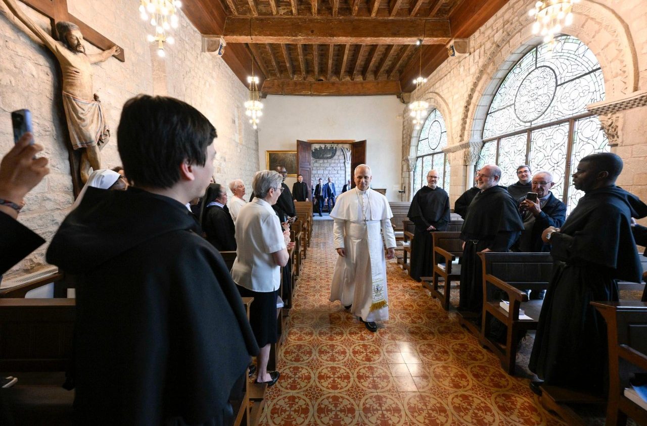 León XIV a los agustinos de Cataluña: Compartan su riqueza espiritual