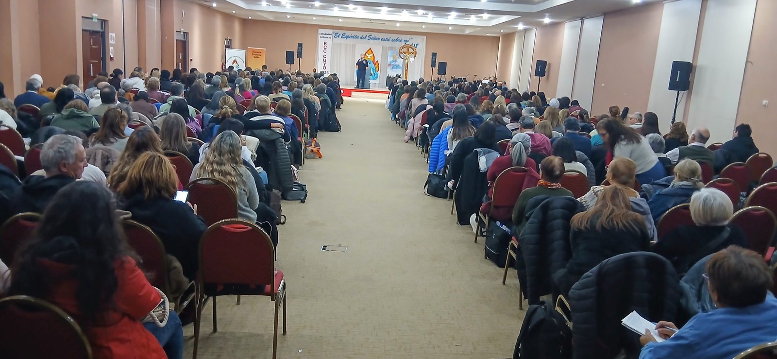 Primera vez en San Rafael: la Renovación Carismática reunió a cientos de fieles en un encuentro regional