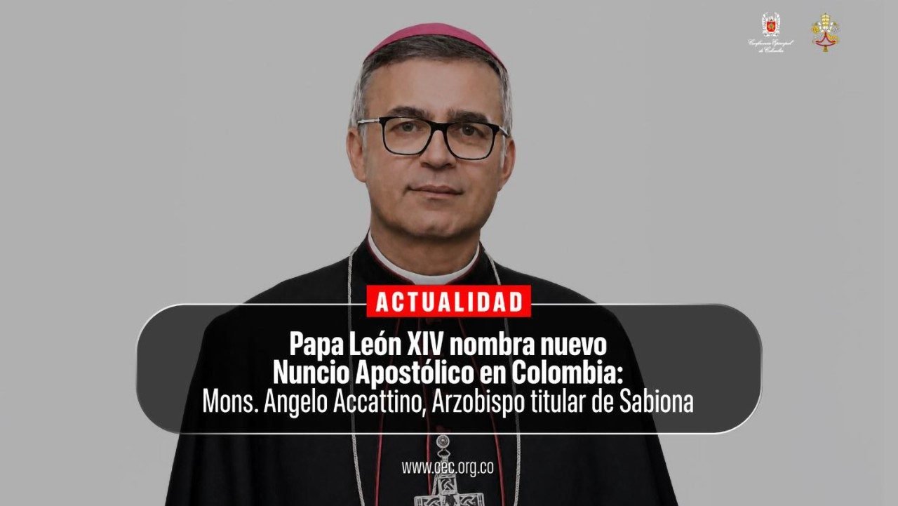 El Papa nombró Nuncio  Apostólico en Colombia a monseñor Angelo Accattino