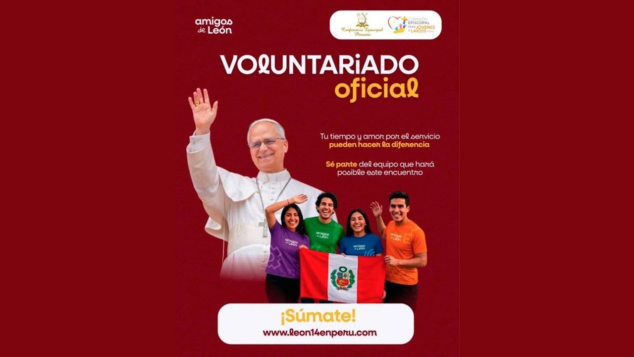 Perú se prepara para recibir al Papa León XIV con una red de voluntarios