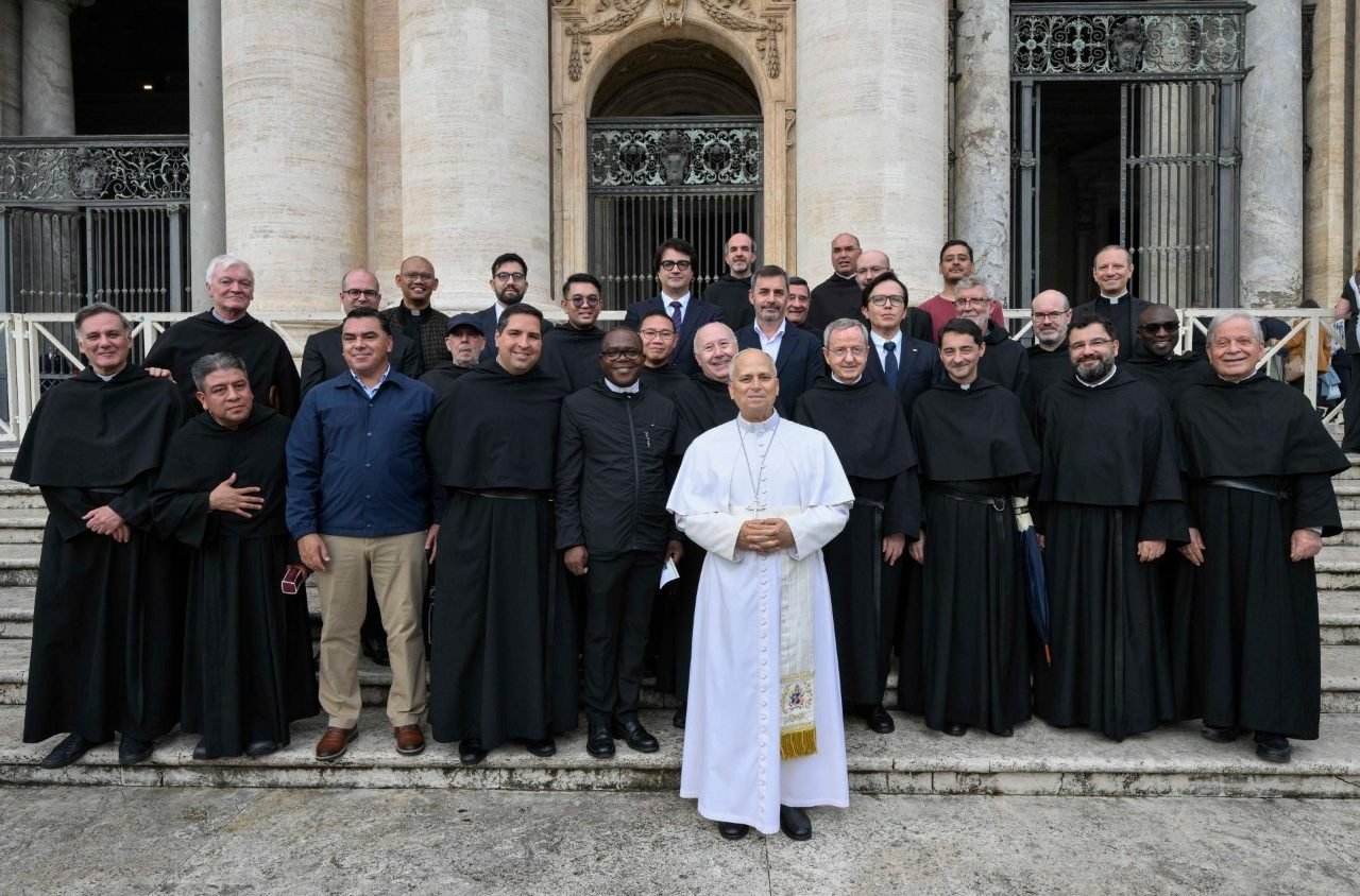 Audiencia general: Los agustinos expresan su afecto al Papa