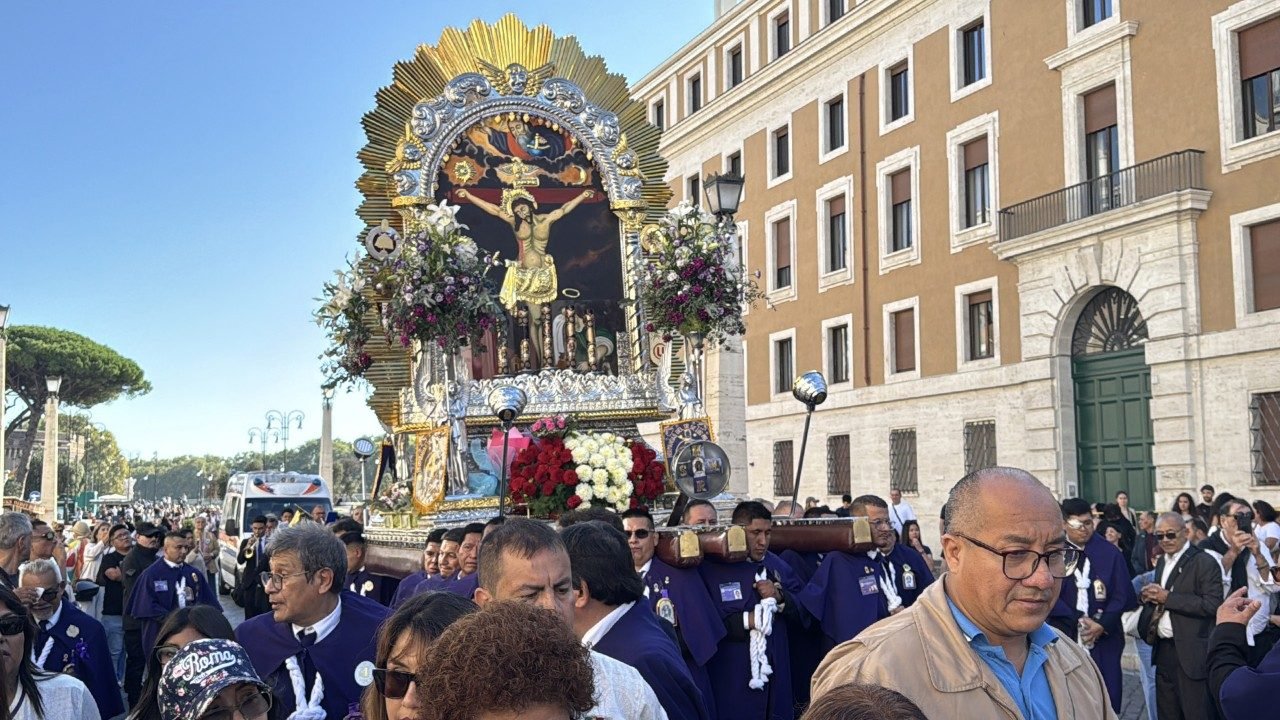 El Papa agradece las oraciones de la Hermandad del Señor de los Milagros