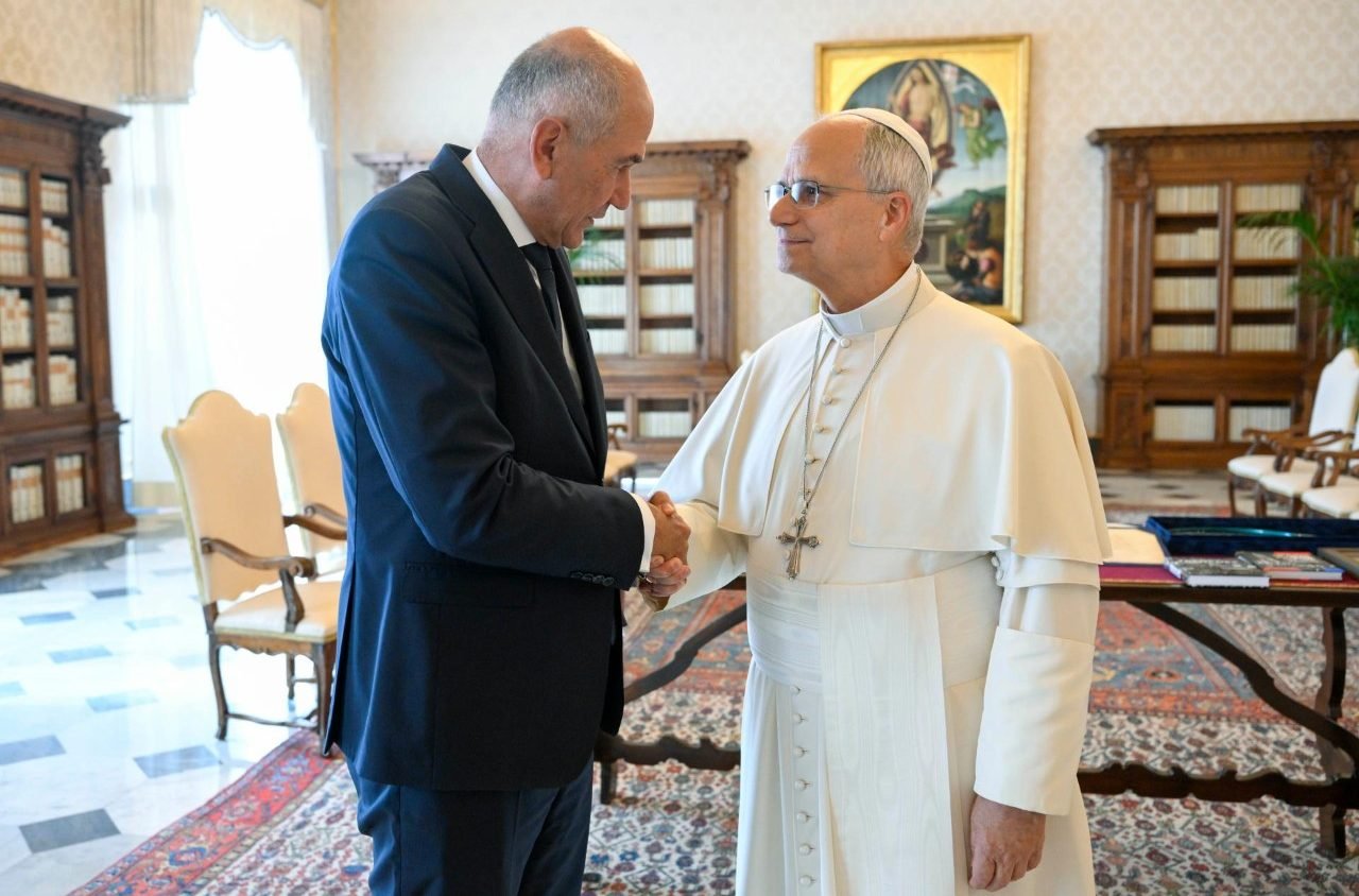 El Papa recibió en audiencia al primer ministro de Eslovenia
