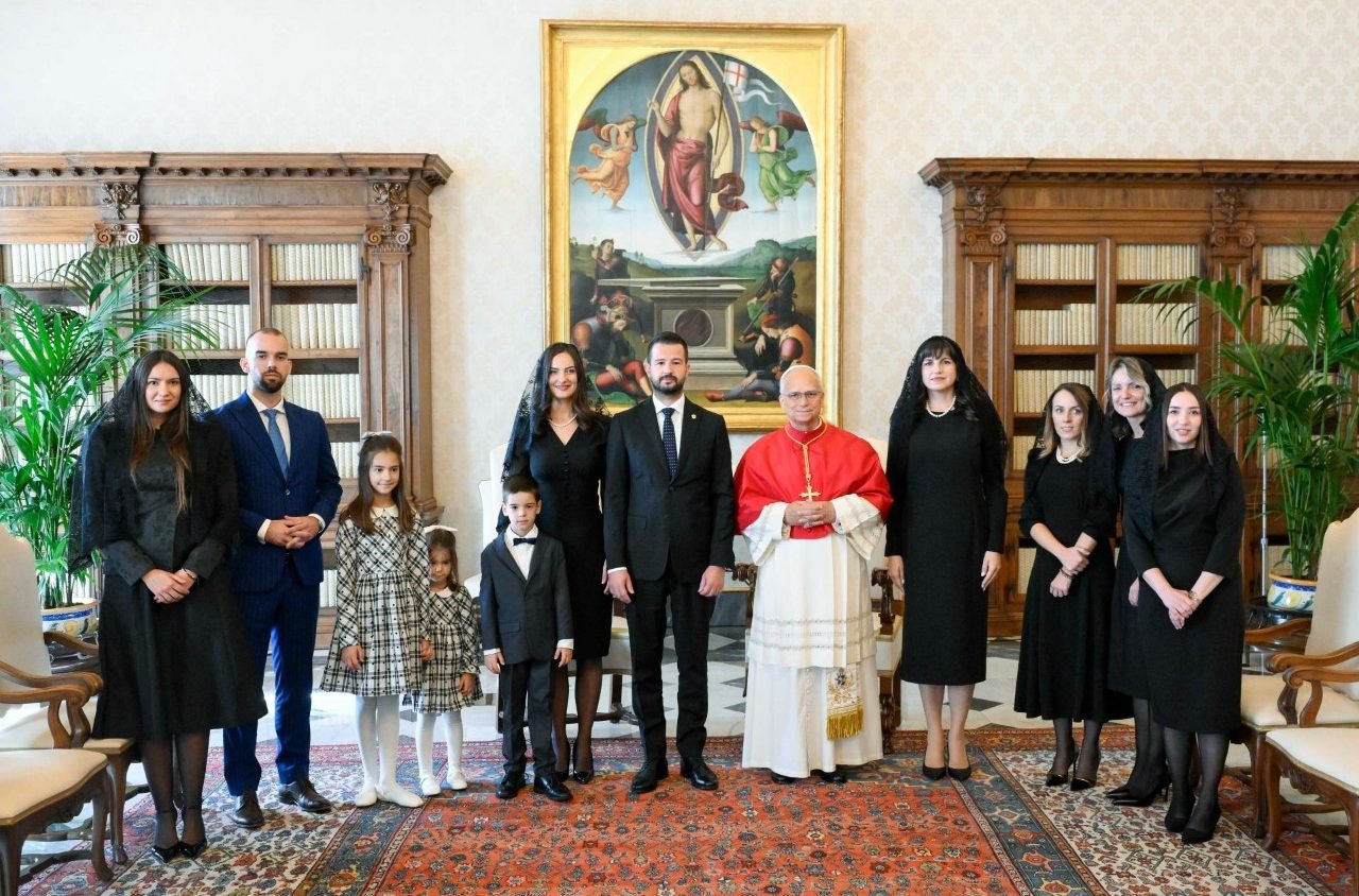 El Papa se reúne con el presidente de Montenegro
