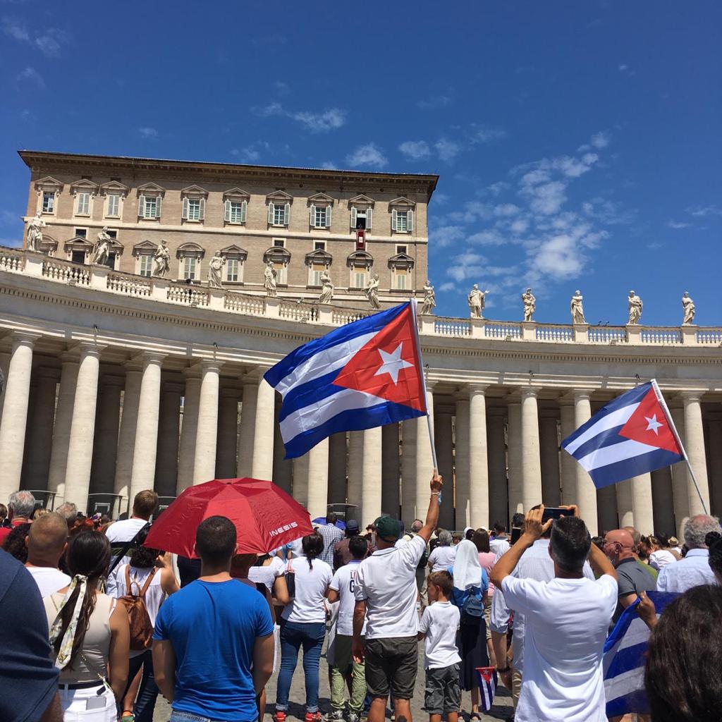 El Papa expresó su cercanía al pueblo cubano